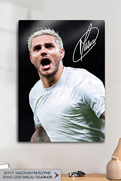 DekorHane Metal Print - Semnat Mauro lcardii, Liga Campionilor, I Am The Love...