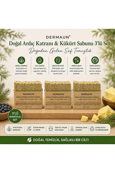 ARDIÇ KATRANI VE KÜKÜRT SABUNU