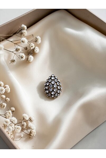 FAYRA ACCESSORIES خاتم مرصع بحجر الزركون