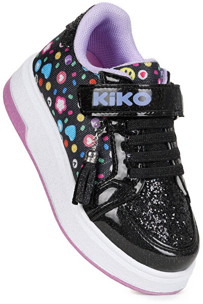 Kiko Kids Maria Velcro Glitter Girls' Sneakers