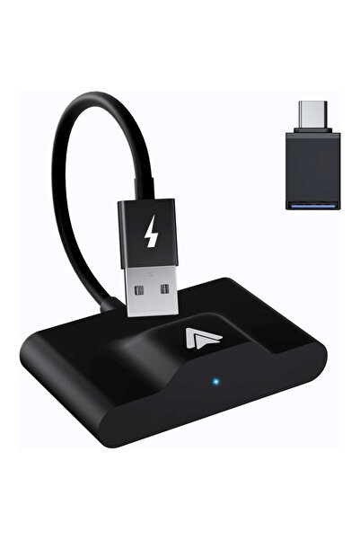 HASEPE Modulator wireless Android Auto, redare inteligentă prin USB în mașină...