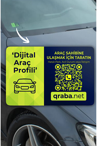 QRABA OTOQR (QRABA) LACİVERT FOSFOR 1 ALANA 1 BEDAVA GİZLİ NUMARATÖRLÜ RENKLİ...