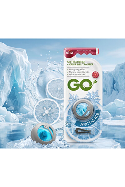 Elix Odorizant auto parfum premium GO Arctic Ice 5ml
