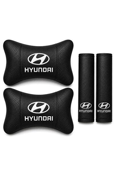 BsElektronik Hyundai Papyon Yastık Boyun Yastığı + Emniyet Kemeri Kılıfı Takı...