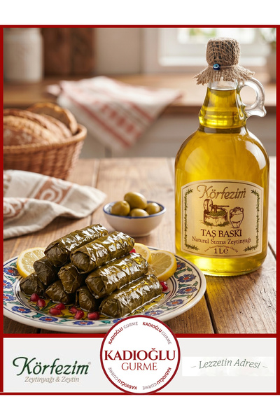 Körfezim Taş Baskı Naturel Sızma Zeytinyağı 500 ml