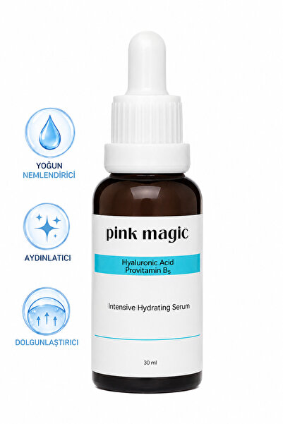 pink magic سيروم حمض الهيالورونيك للترطيب المكثف - تفتيح وتكثيف
