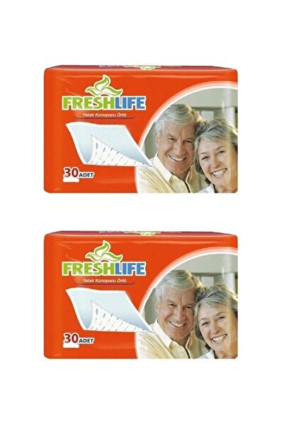 Freshlife واقي مرتبة 60*90 30 قطعة 2 عبوة 60 قطعة