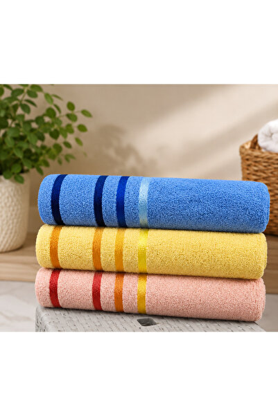 HOME MODE Set de 3 prosoape de baie 70×140 cm Moale și absorbant și potrivite...