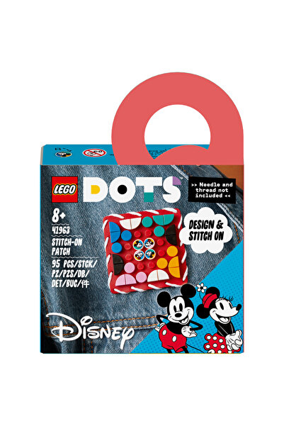 LEGO Bucată pătrată cusubilă Disney Mickey Mouse și Minnie Mouse - 41963 (95 ...