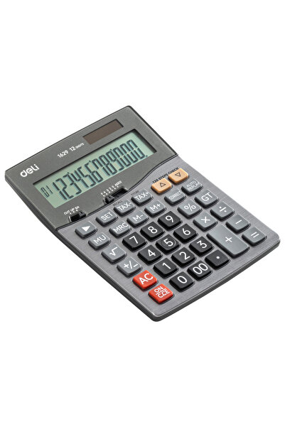 Deli CALCULATOR DE BIROU 12 CIFRE METALIC 1629