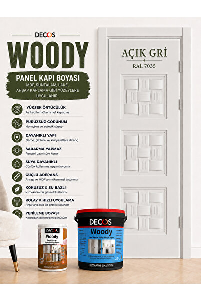 DECOS Woody - Panel Kapı Ve Ahşap Dolap Boyası