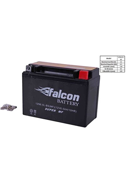 Falcon Sk100-4 Sport 12-v 6.5 Ahr (12n6.5l-bs) Kuru Akü (cg) Orijinal