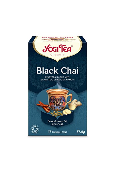 Yogi Tea Ceai negru organic, 17 pliculețe x 2.2g (37.4g)