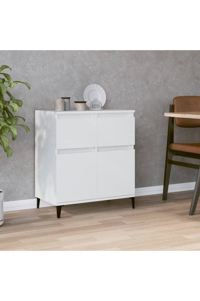 Concept Servantă, alb, 60x35x70 cm, lemn prelucrat