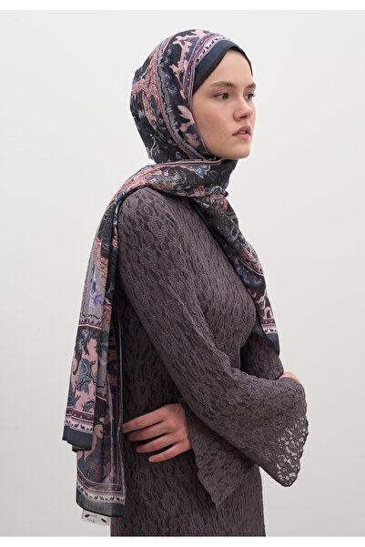 Freshscarfs Mor Arıane Desen Şal