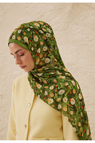 Freshscarfs Agnes Desen Rami Şal Orman