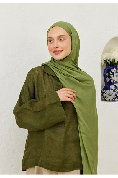 Freshscarfs Rami Viskon Şal Yaprak