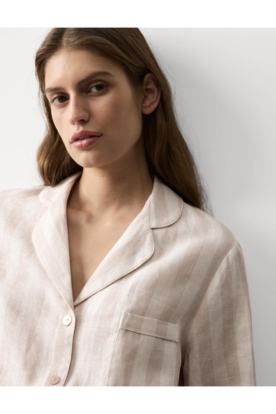 Marks & Spencer Keten Pijama Takımı