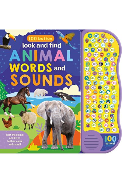 North Parade Children's book, NPP, Look And Find Animal Words & Sounds - Chil...