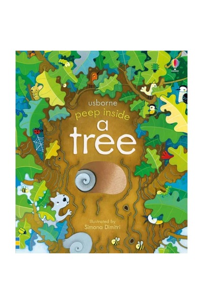 Usborne Peep Inside a Tree book about trees - Peep Inside a Tree