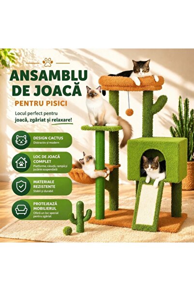 Fish & Paws Ansamblu de joaca pentru pisici,