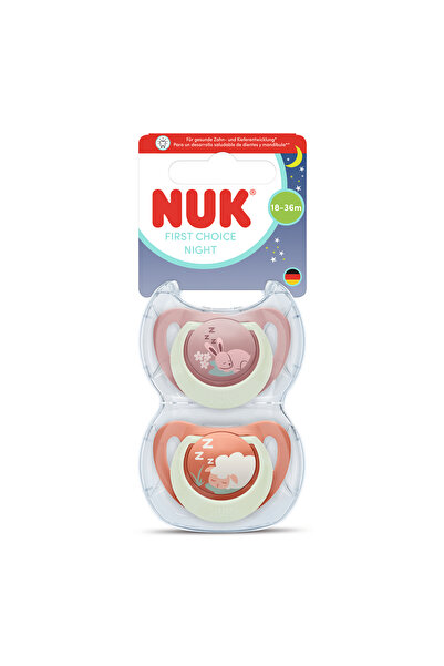 Nuk PACIFIER FC NGT PINK M3(18-36L) 2PCS (NK2SUZFCNGTRZM3)