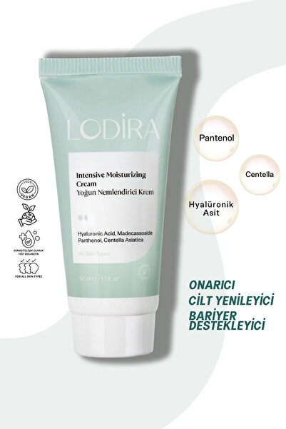 Lodira Cosmetic Yoğun Nemlendirici ve Bariyer Destekleyici Krem – Cilt Koruyu...