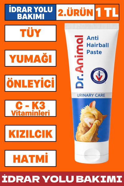 Dr. Animal DR. ANİMAL URINER DESTEK PASTE 75 GR FENNİ KARMA YEM