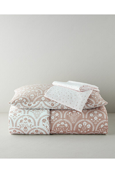 English Home Garden Veil Easy-Iron Single Duvet Cover Set 160X220 cm Powder