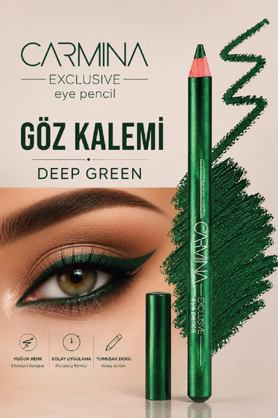 Huncalife Carmina Exclusive Göz Kalemi Deep Green