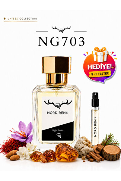 NORD RENN NG703-Baccarat Muadili-Unisex – Yoğun & Kalıcı Niş Koku