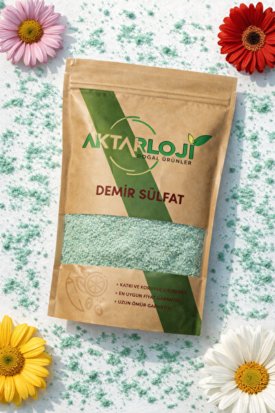 aktarloji 2 Kg Demir Sülfat Gübresi / Karaboya / Ağaç , Meyve ve Sebze Gübresi
