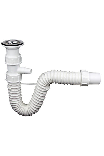 Evotools Sifon flexibil cu valvă și Rac.MS Texo 30/40 mm 62 mm