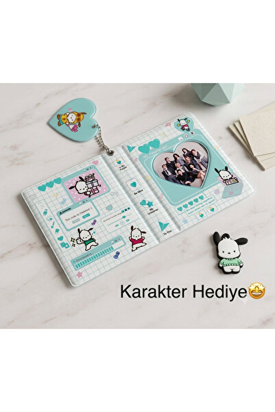 SANRIO Pochacco Kuromi MyMelody Binder Fotoğraf Albümü Fotokartlık (2 Fotokar...