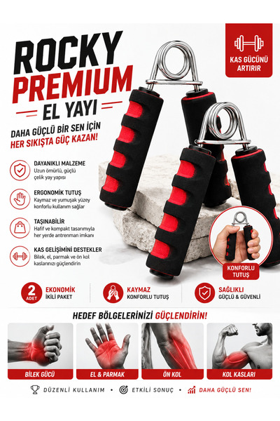 globALC Rocky Premium El Yayı 2 adet