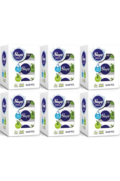 Sleepy Facial Cleansing Towel Bamboo Make up 360 Sheets (18Pk*20)
