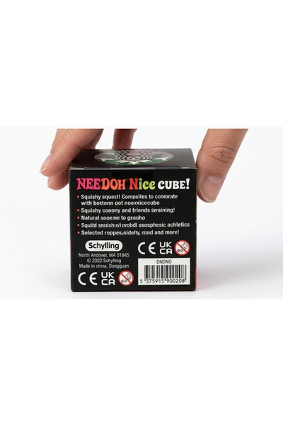 Mag Ayla NeeDoh Jucarie Antistres Squishy Nice Cube Schylling model Starbucks, Fidget Toy Senzorial pentru Copii si Adulti