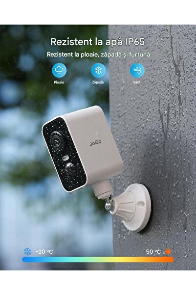 ie Geek Camera de supraveghere wireless WiFi 2.4G ieGeek 3MP cu baterie pentru exterior