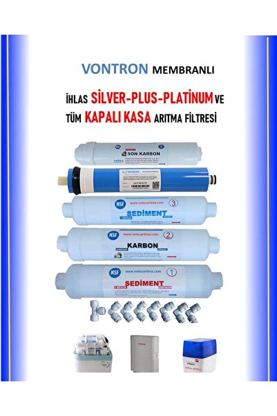 netsu arıtma -Vontronlu-ihlas Aura Cebilon Silver ve Tüm Kapalı Kasa Su Arıtm...