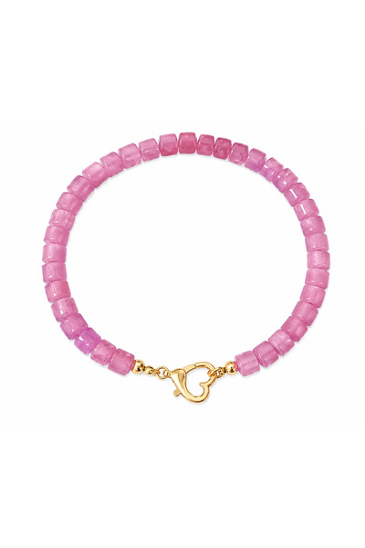 Venus Design Pembe Cam Kolye