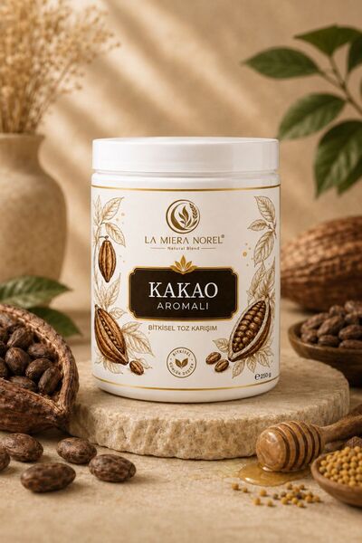 La Miera Norel Bitkisel İçerikli Kakao Aromalı Yüksek Kalorili Kilo Almaya Yardımcı Toz Karışım 250 gr