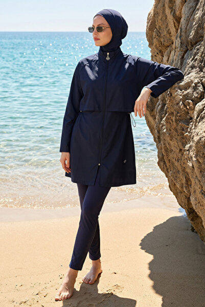 InStyle 6201A Μαγιό Κλειστό Σκούρο Navy Blue Hijab