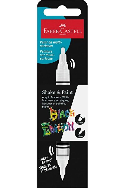 Faber Castell Marker acrilic alb