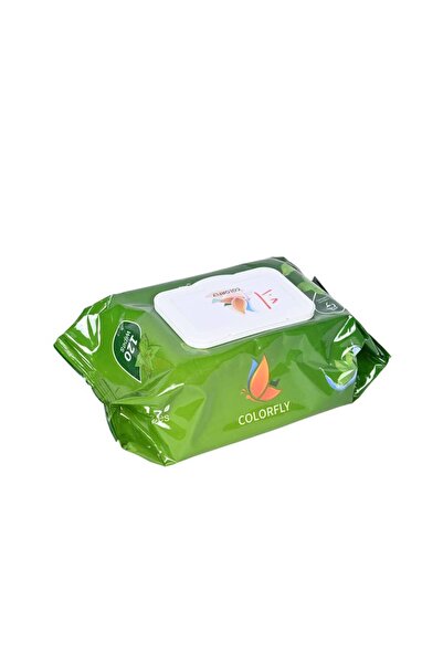 colorfly Cooling Mint Scented Wet Wipes (120 Wipes) - Value Pack for a Refres...