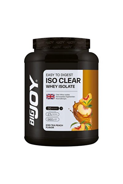Bigjoy Iso Clear Whey Isolate Ice Tea Şeftali 960g