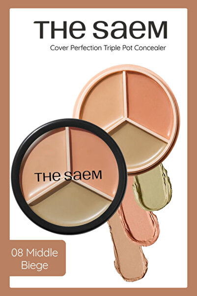 THE SAEM ذا سيم كورفر بيرفيشن تريبل بوت كونسيلر 08 ميدل بيج