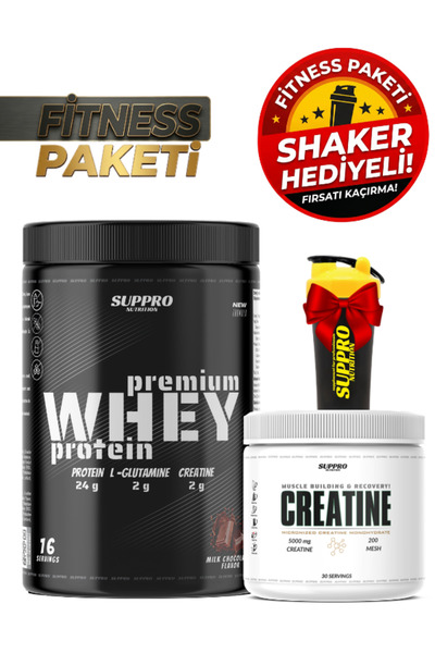 Suppro Nutrition Fitness Paketi Whey Protein - Creatin