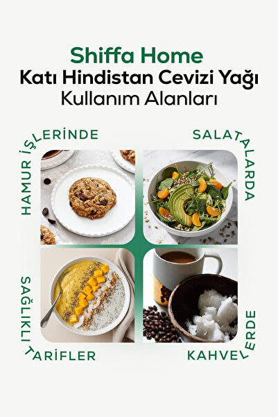 Shiffa Home Siffa Home Katı Hindistan Cevizi Yağı 150 gr