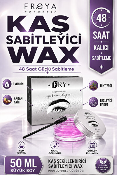 FRY Kaş Şekillendirici Sabitleyici Wax 50ml Multi Vitaminli Besleyici