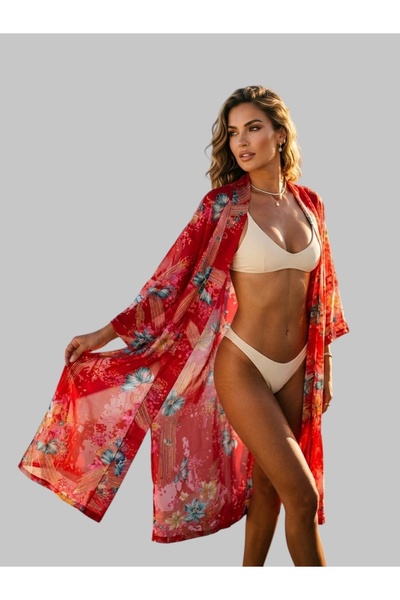 Jessica Dafer Setenay kos İhtal Yakma Şifon Pareo Tasarım